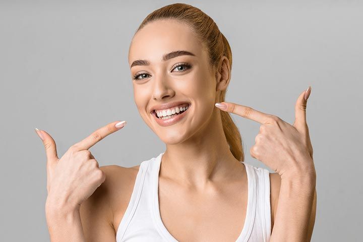 Smiling person